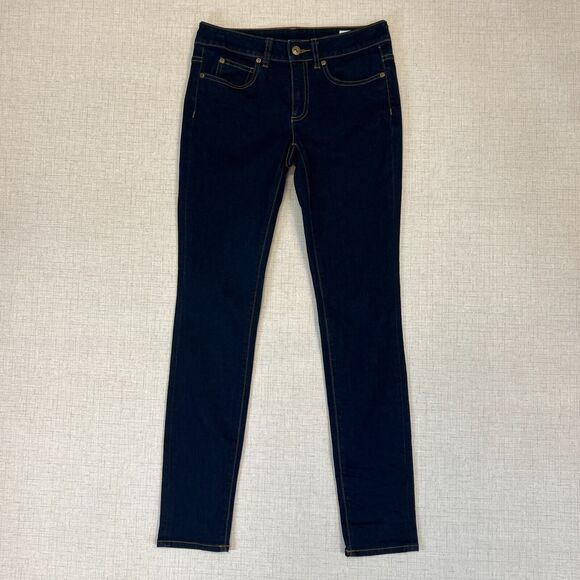Two by Vince Camuto Jeans Womens 25/0 Mid Rise Denim Stretch Skinny Cigarette - Picture 2 of 11